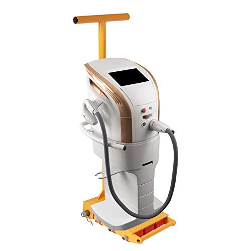 機械ムーバー、15T機械スケート台車、32.7インチのハンドル付き、360°回転キャップ&ローラー付き機械移動スケート 物流、倉庫用のヘビーデューティー産業移動機器